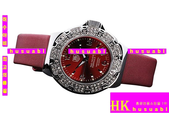 ±ȣ̾ ڽð Tag Heuer Formula1 Red Japanese Quartz MOVEMENT 34mm Women tag102