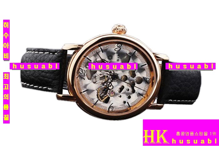  ڸǰð ׹ Replica MontBlanc Automatic Movement Leather Strap Yellow gold Stainless Single Crown Men. YC00-016