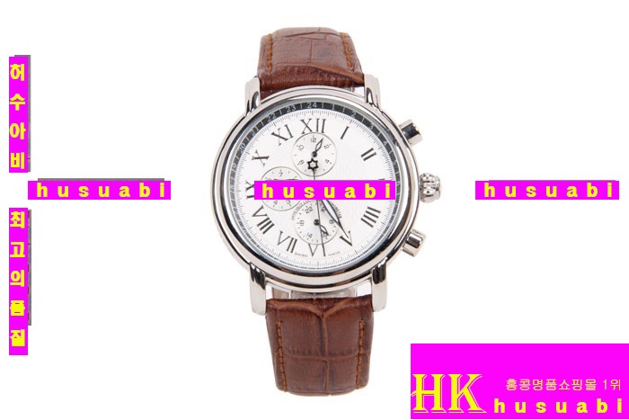  ǰαð ׽ð Replica MontBlanc Automatic Movement Brown Leather Strap Stainless Steel Men. YC00-014