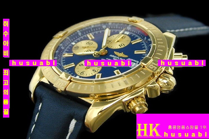 Ʋ ũγ-Ʋ Ʈ -BREITLING - ð WINDRIDER CHRONOMAT YELLOWGOLD LATHER STRAP 1