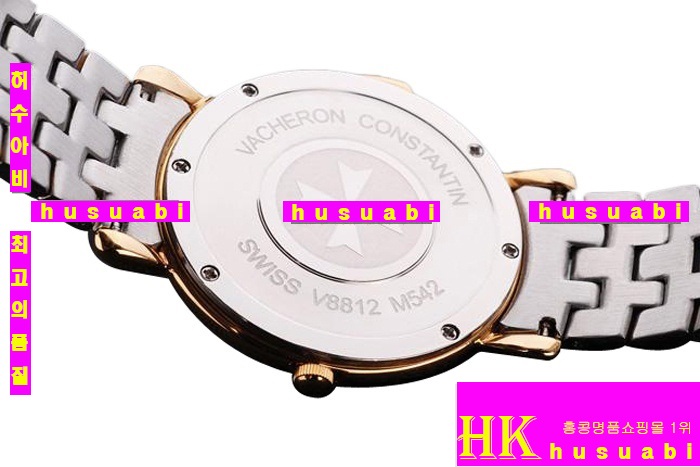 ٽܽźƾð ڸǰðReplica Vacheron Constantin Japanese Quartz Movement Yellow gold Bezel Stainless Steel Men 28mm vc19 A070