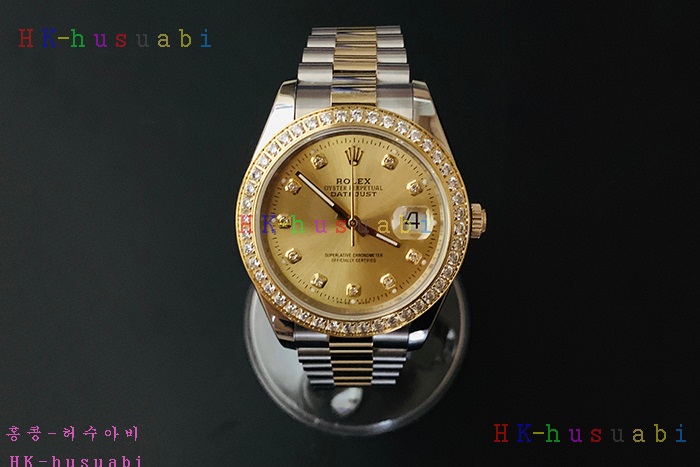  η ڽð Replica Rolex Datejust Automatic Movement Yellow gold Dial Crown Men.928117-32