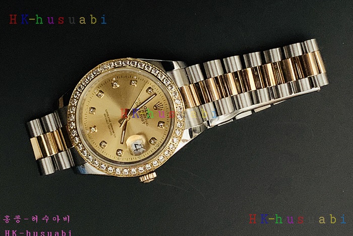  η ڽð Replica Rolex Datejust Automatic Movement Yellow gold Dial Crown Men.928117-32